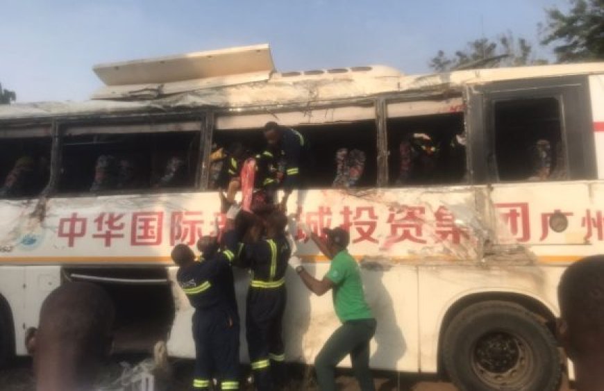 Three Persons Die In Bus Accident At Cape Coast