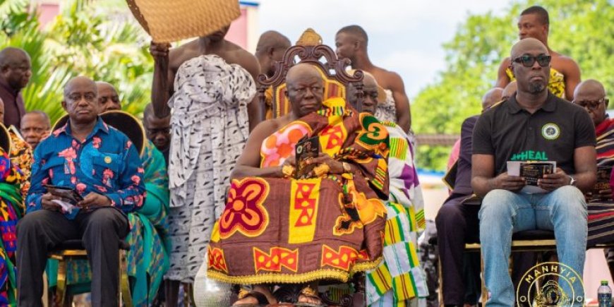 Otumfuo Satisfied With Progress Of Heal KATH Project