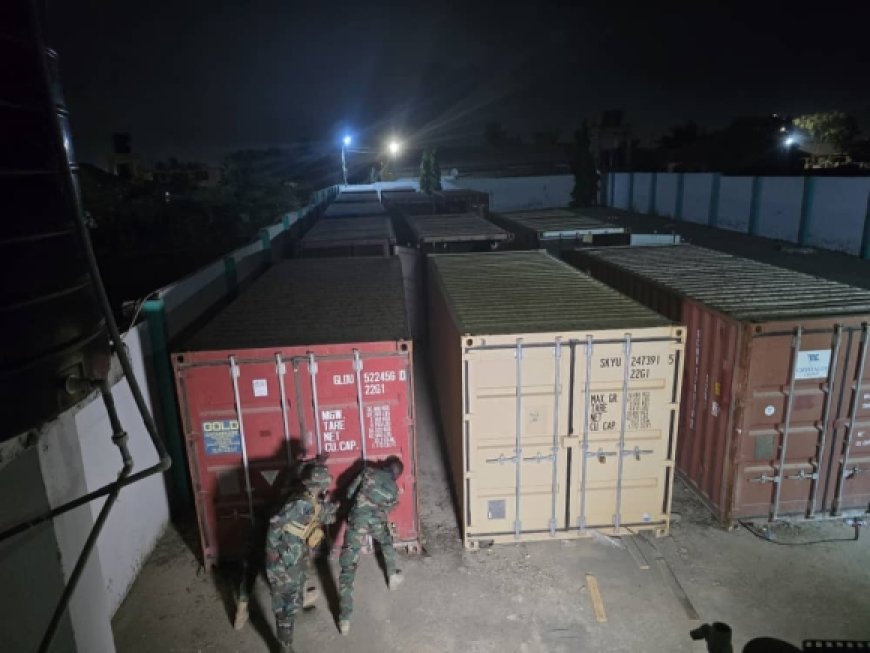 National Security Intercepts Containers Of Fake Currencies, Gold Bars