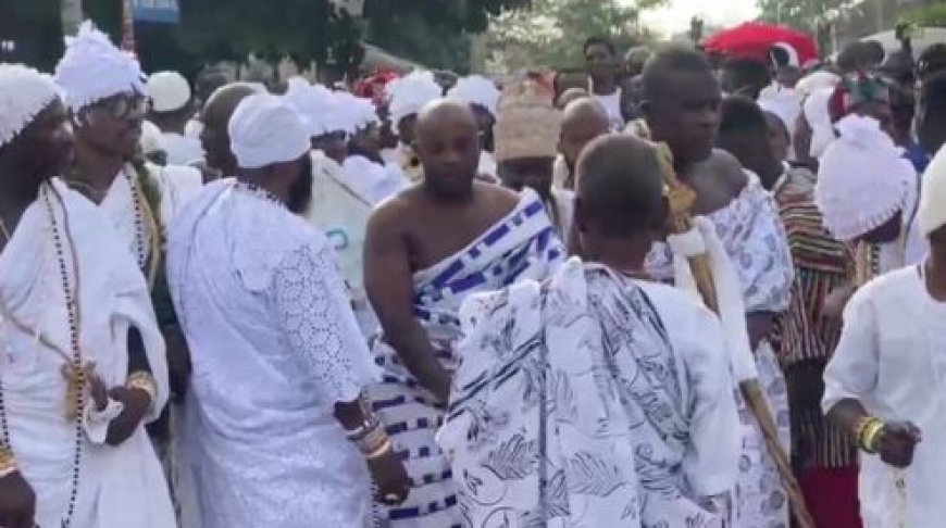 Forecourt Clashes Purely Chieftaincy Matter - Gbese Mantse Palace