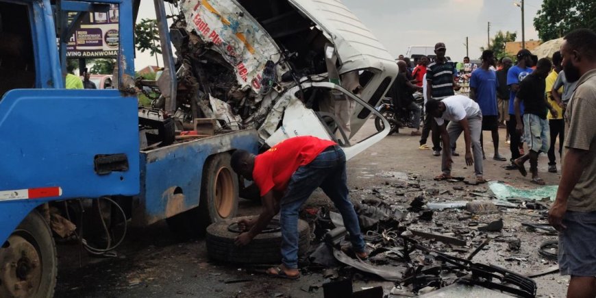 Two Police Officers, One Other Die In Accident At Adanwomase