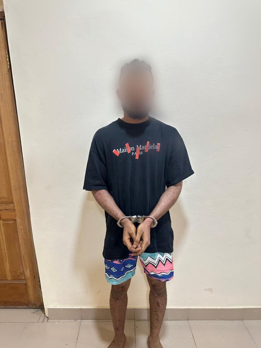 Robbery Suspect Arrested By Police At Ngleshie Amanfro