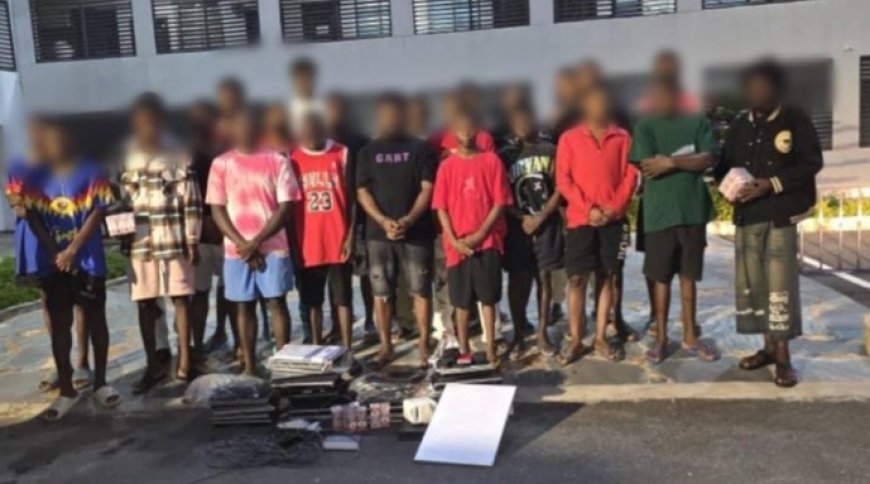 50 Nigerians, Landlord Arrested At McCarthy Hills Over Human Trafficking And Cybercrime