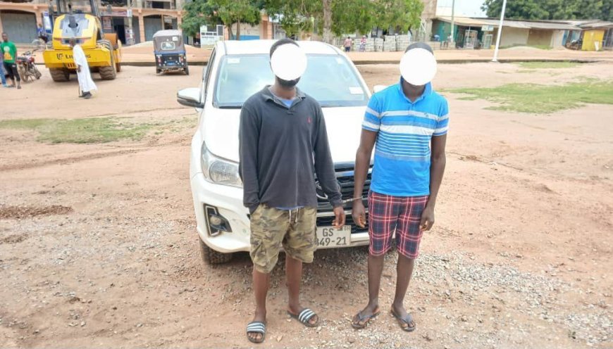 Two People Arrested With Parcels Of Indian Hemp