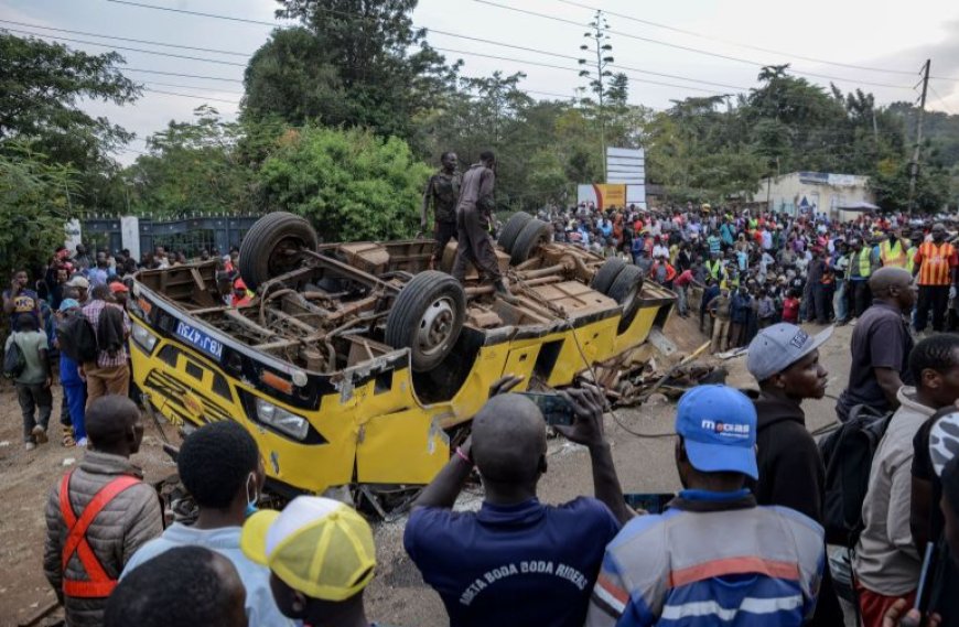 Bus Carrying Mourners From Funeral Overturns, Killing 25 In Kenya