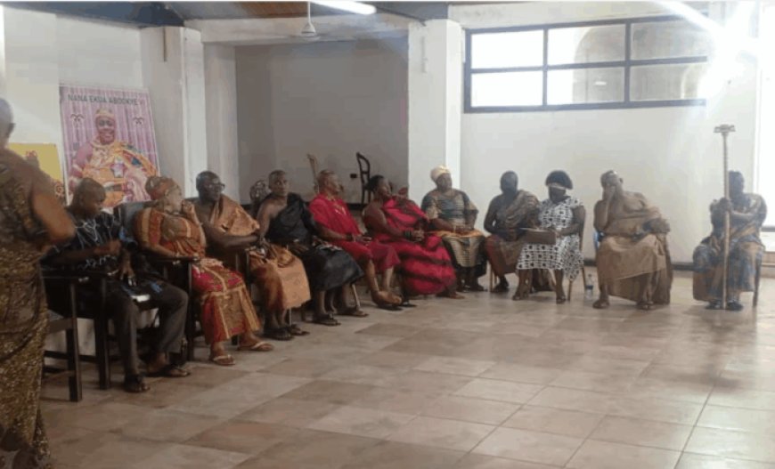 Oguaa Traditional Council Fines Radio Presenter GH30,000, Sheep For Unguarded Utterances