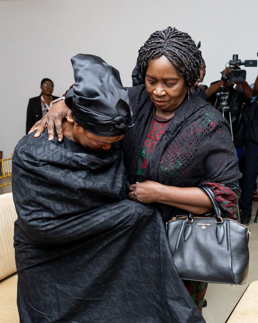 Vice President Leads Delegation To Console Families Of Helicopter Crash Victims