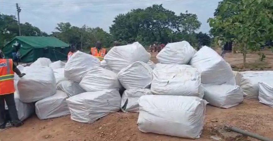 Gbiniyiri Clashes: NADMO Donates Relief Items To Displaced People At Sawla