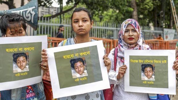 Nusrat Jahan Rafi: Death Penalty For 16 Who Set Student On Fire