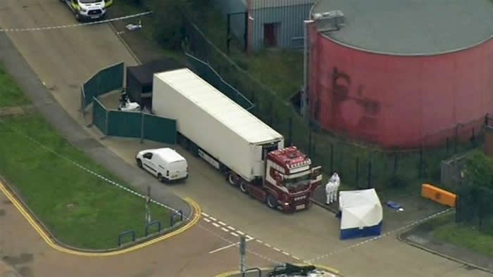 39 people found dead in Essex lorry were all Chinese: UK police