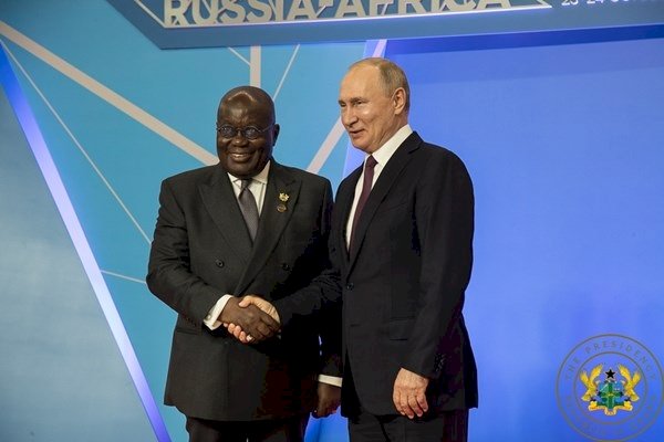 Russia-Ghana relations must be based on trade, investment and co-operation - Nana Addo
