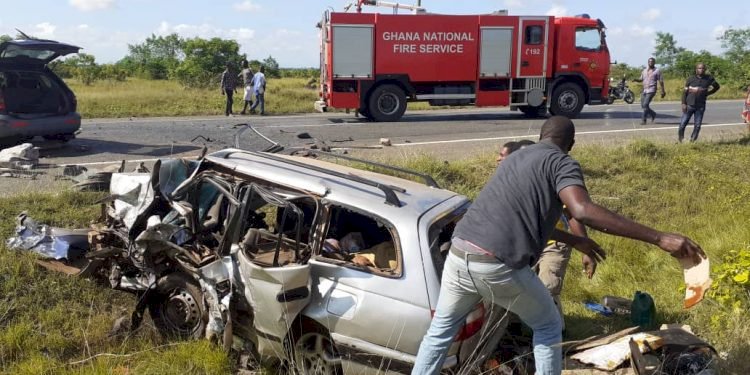 Four persons feared dead, two injured in accident, Sogakope