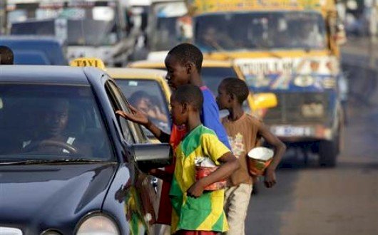 Child beggers and the risks of accidents; Are the police sleeping on their watch?