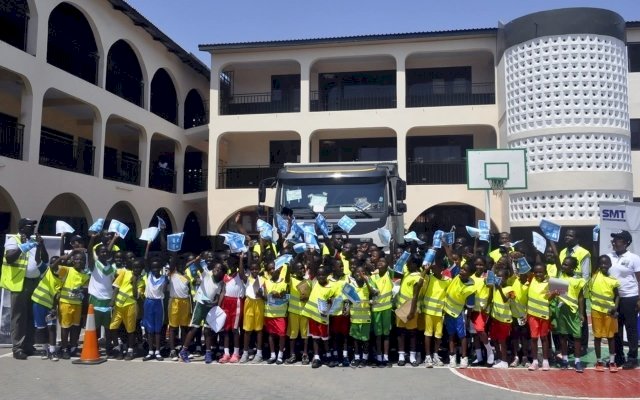 SMT Ghana to engage more schools on Volvo Truck safety campaign