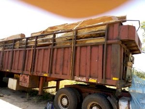 Sissala East Police impound truckload of Rosewood