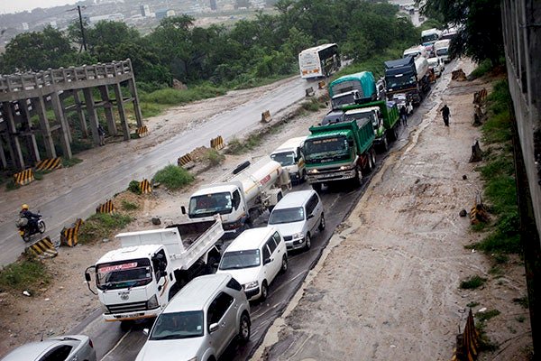 Roads flooded as heavy downpour hits Coast region