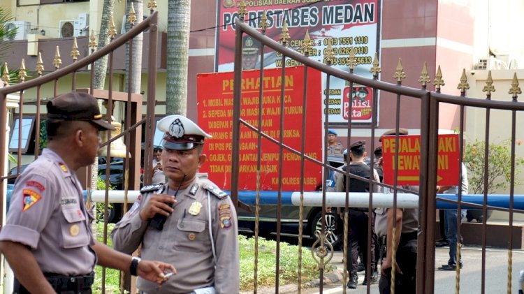 Suspected suicide bombing targets police in Indonesia’s Medan