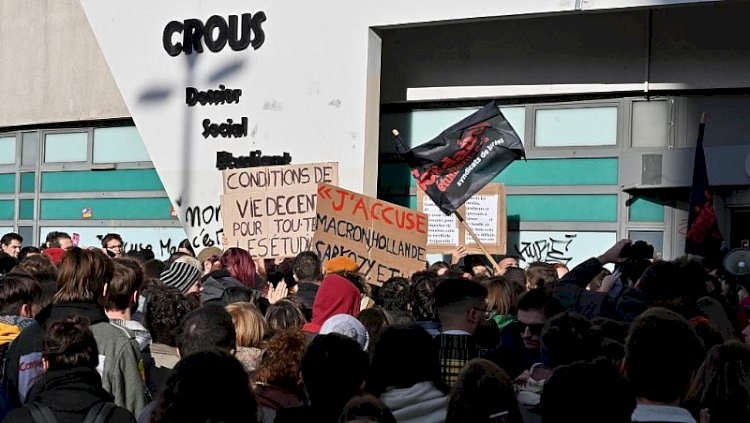 French student’s self-immolation provokes anti-poverty rallies