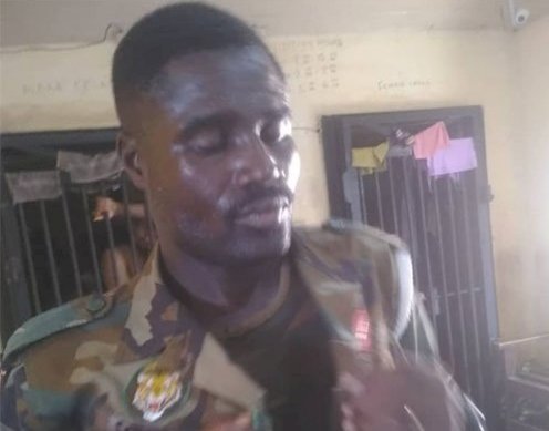 Fake Soldier Nabbed At Asomdwee Park