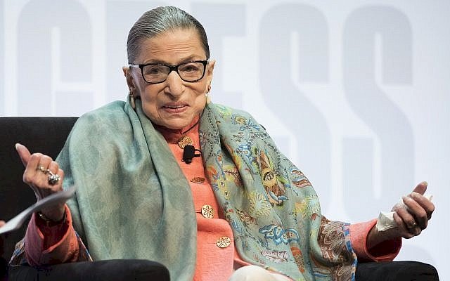 US Justice Ruth Bader Ginsburg admitted to hospital