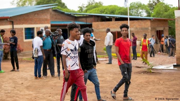 African refugees in Rwanda do not want to stay