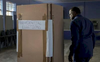 Namibia’s President Geingob set to win second term as opposition cries foul