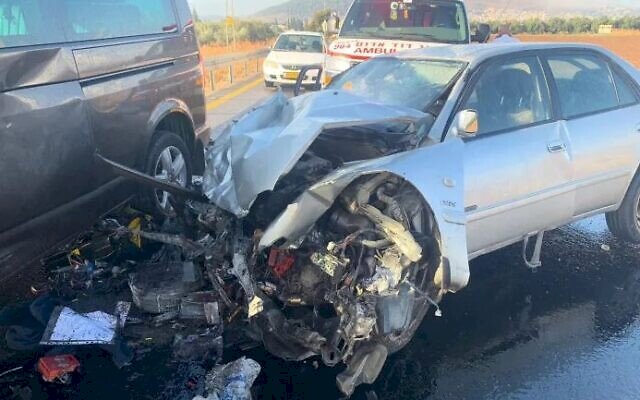 Mother of five killed in Galilee pileup