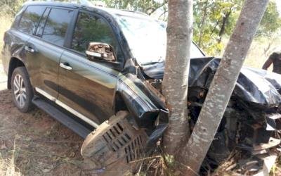 Abu Jinapor Involved In Car Crash At Busunu