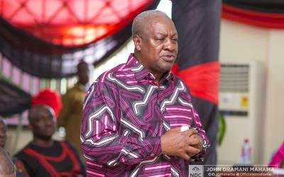 Mahama Begs Akufo-Addo Gov’t To Stop Making Excuses For Fighting Corruption