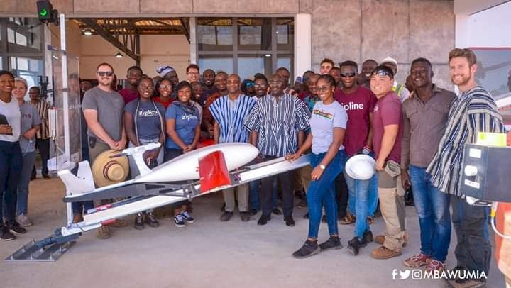 Bawumia Inspects 3rd Medical Drone Delivery Centre