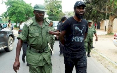 Zambian musician, activist 'Pilato' arrested at rally