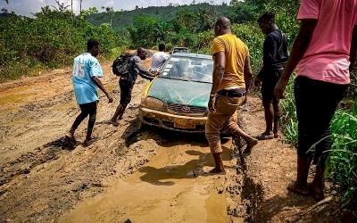 W/R: Deplorable Prestea Mbease Nsuta Road Resulting In Post Harvest Loses