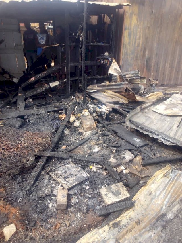 A/R: Fire consumes 17 stores, Bible escapes unscathed