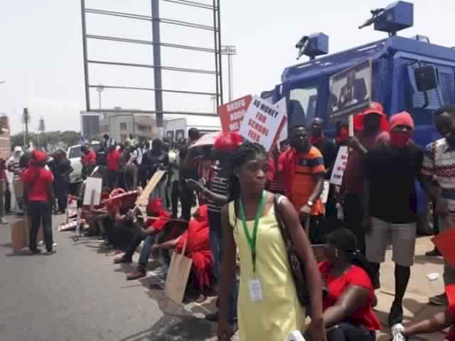 Over 100 protesting Menzgold customers arrested