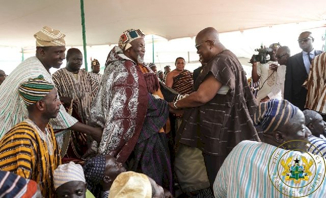 “Great days lie ahead of Dagbon” – Akufo-Addo to Yaa-Na