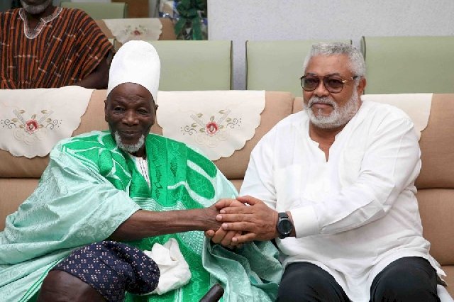 Rawlings seeks Ya Na’s support for peaceful elections