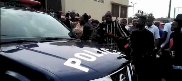 Kumasi hotel shooting: Couple remanded as victim's family storm court
