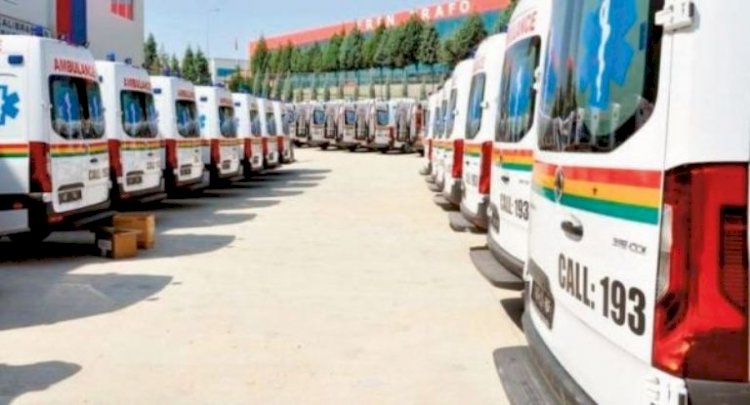 Gov’t to distribute over 300 ambulances on Tuesday