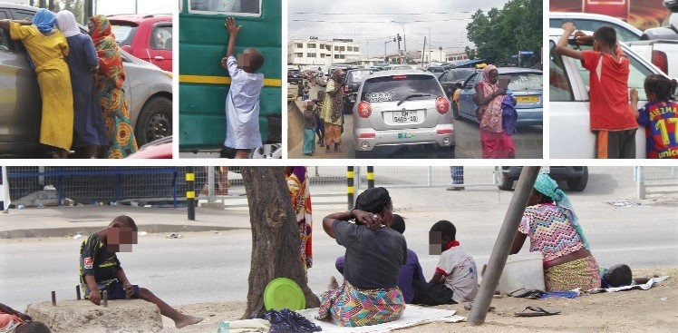 Child beggars besiege Accra roads - Social Welfare working to get them off streets