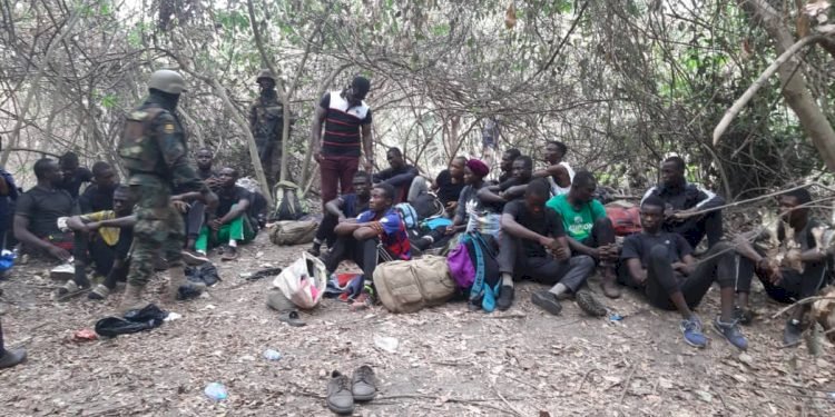 Soldiers storm alleged separatists training camp, arrest 21 suspects