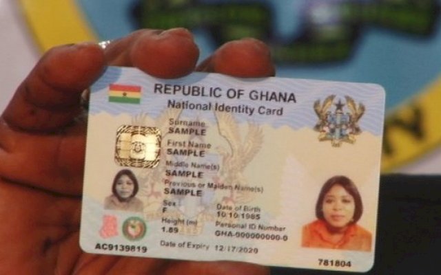 E/R: Registration of Ghana card starts March 4