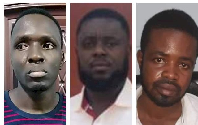 3 arrested for robbing homes of foreign diplomats