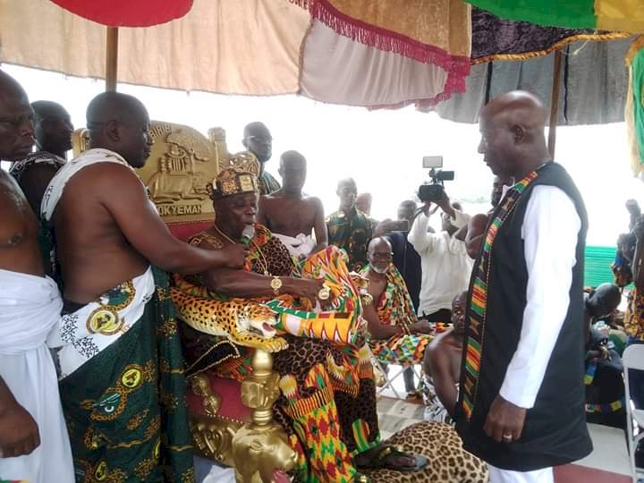 Free SHS: Ghanaians must be grateful to Akufo-Addo – Okyenhene