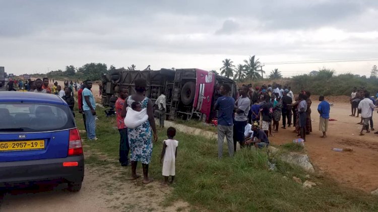 3 killed, 20 injured in fatal Accra-Kumasi highway accident