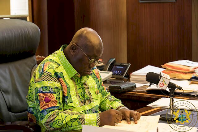 President Akufo-Addo suspends all public gatherings