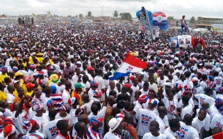NPP polling station executives protest moves to impose PC on them