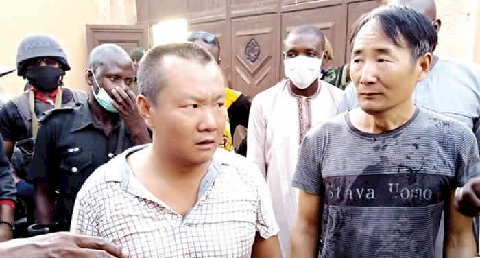 Police arrest illegal Chinese gold miners in Zamfara