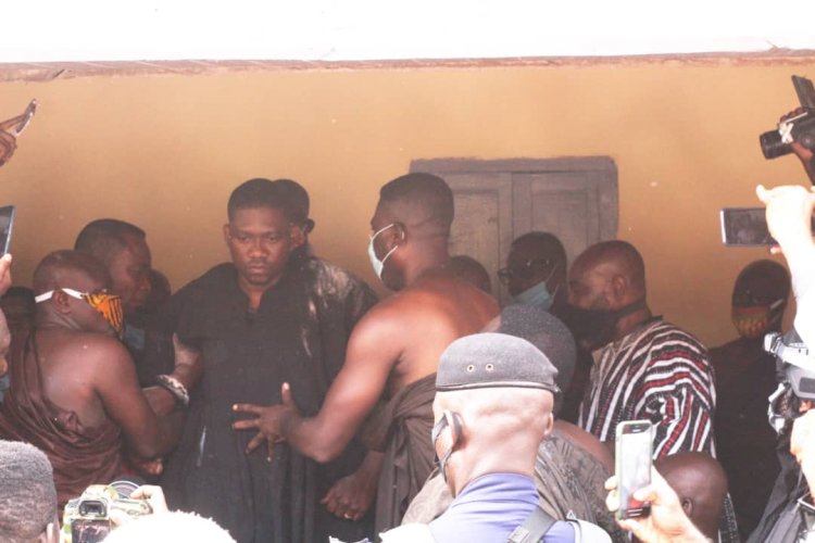 Three chiefs, linguist arrested at Akropong after installing Okuapemhene