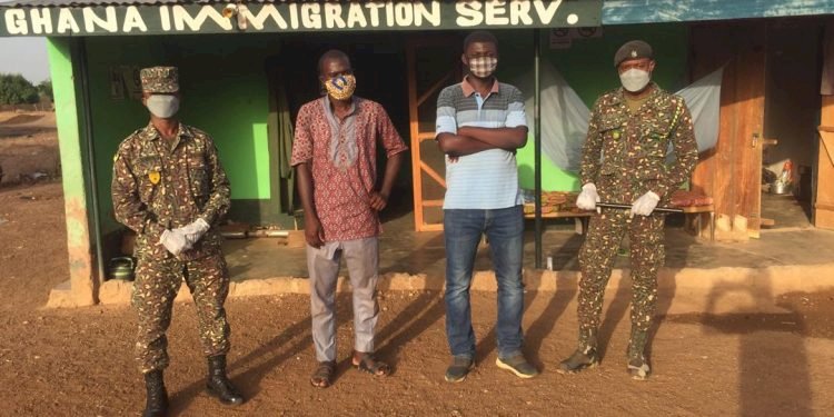 Four Burkina Faso nationals nabbed for entering Ghana illegally