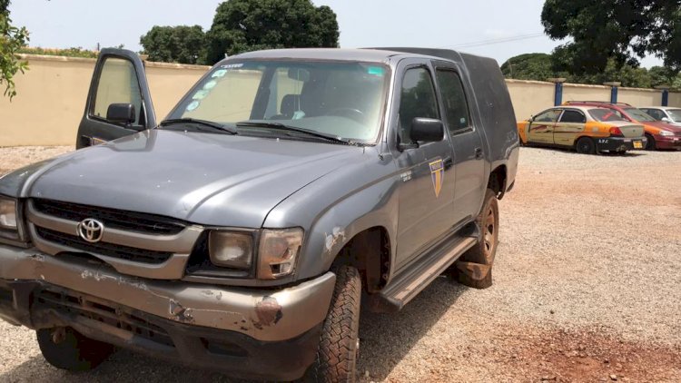 Police officer wounded as bullion van was robbed on Techiman-Sunyani road